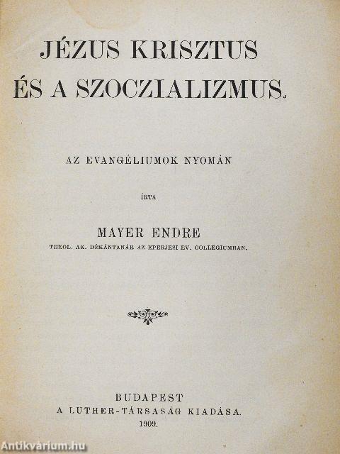 Jézus Krisztus és a szoczializmus