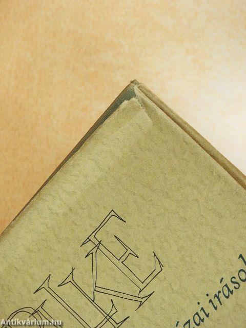 Prózai írások/Válogatott versek