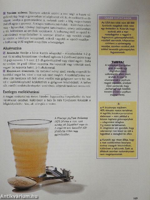 Vitaminok, gyógynövények, ásványi anyagok