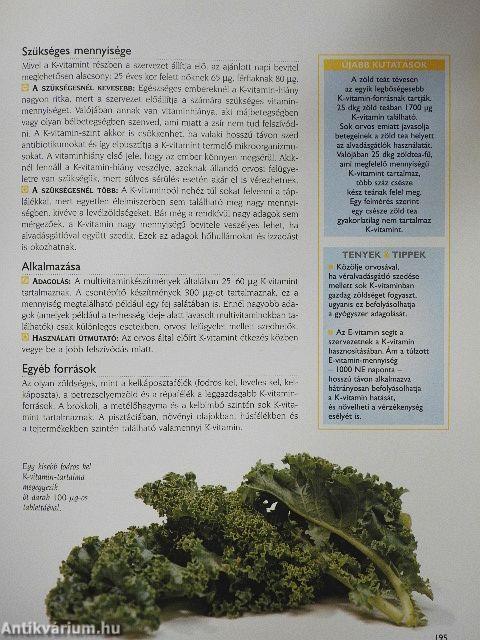 Vitaminok, gyógynövények, ásványi anyagok