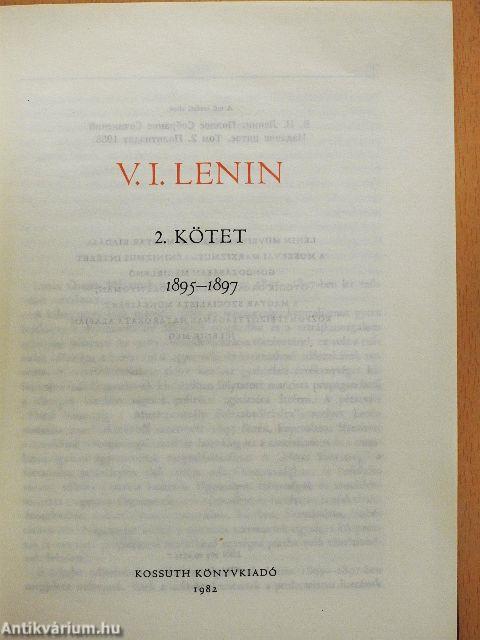 V. I. Lenin összes művei 2.