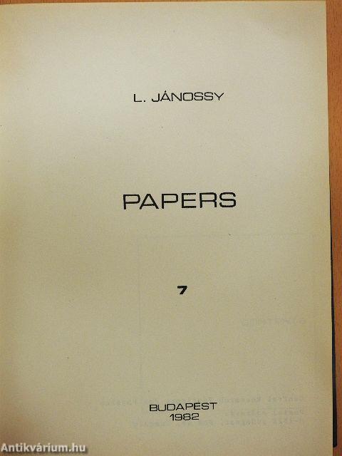 Papers 7.