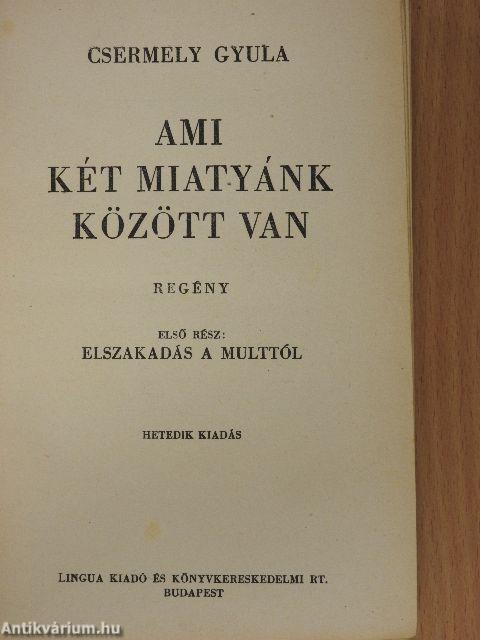 Ami két miatyánk között van I-II.
