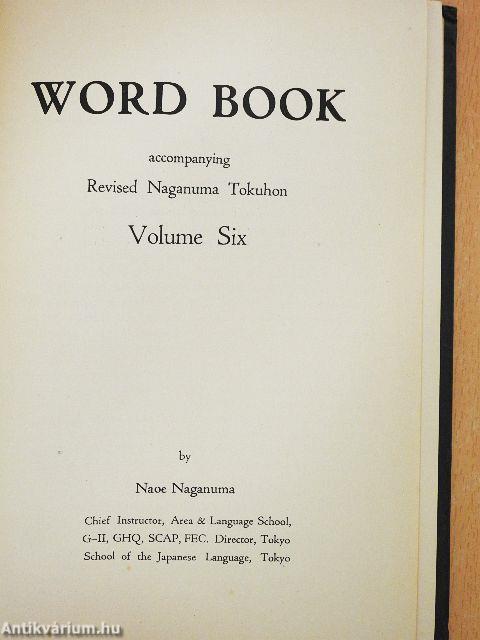 Word Book 6.