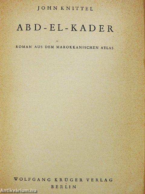 Abd-El-Kader
