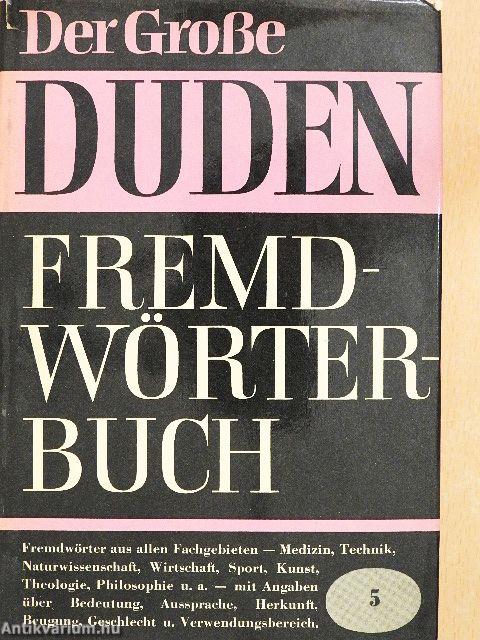Der Große Duden 5.