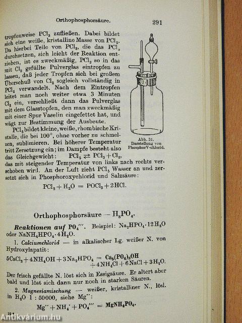 Anorganisch-chemisches Praktikum