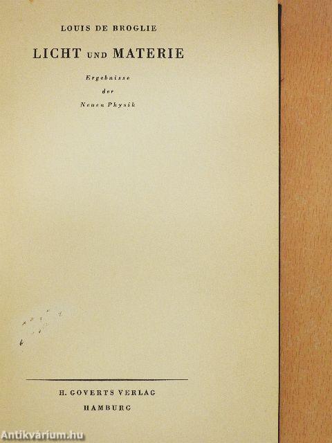 Licht und Materie