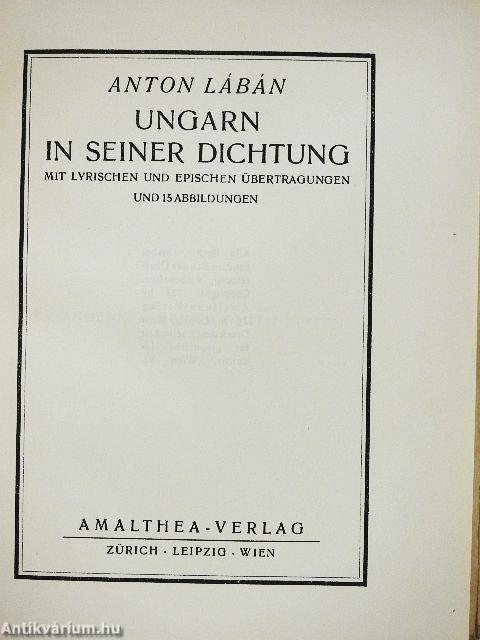 Ungarn in seiner Dichtung