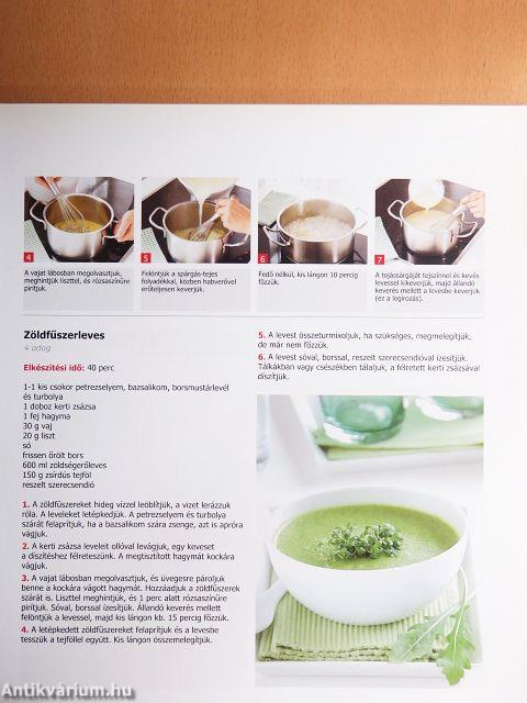 Főzés lépésről lépésre