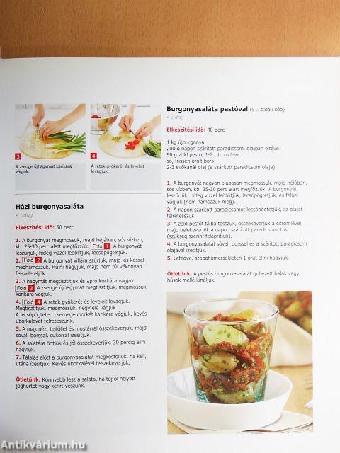 Főzés lépésről lépésre