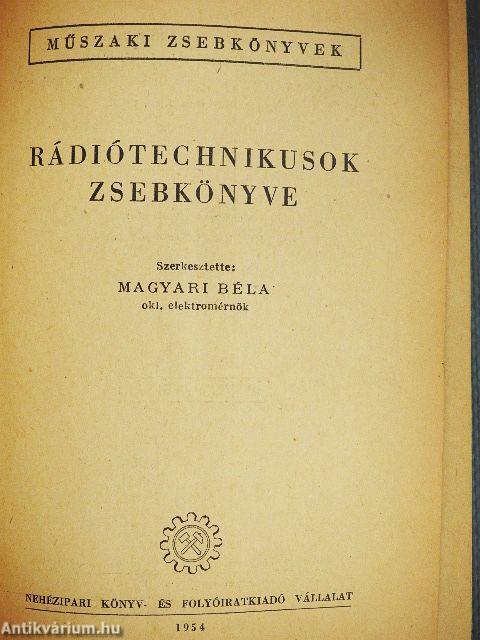 Rádiótechnikusok zsebkönyve