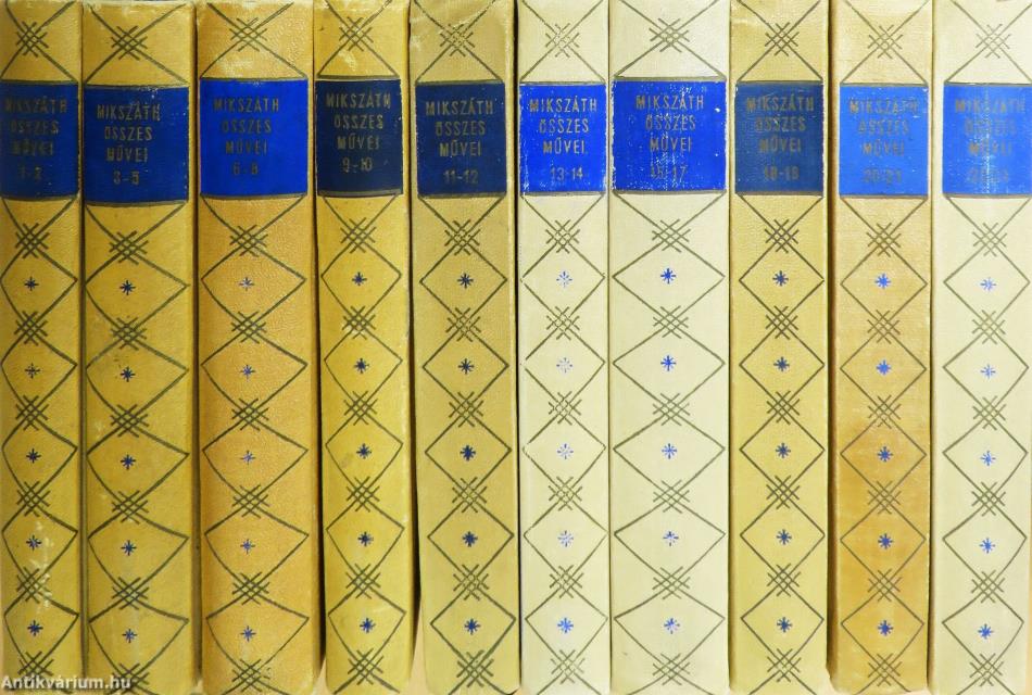 Mikszáth Kálmán összes művei - Regények és nagyobb elbeszélések 1-23.