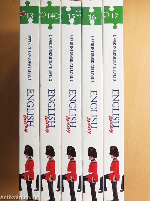 English today Upper Intermediate level 13-17. - 5 db DVD-vel