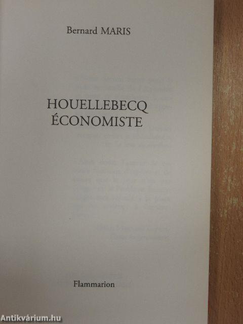 Houellebecq Économiste