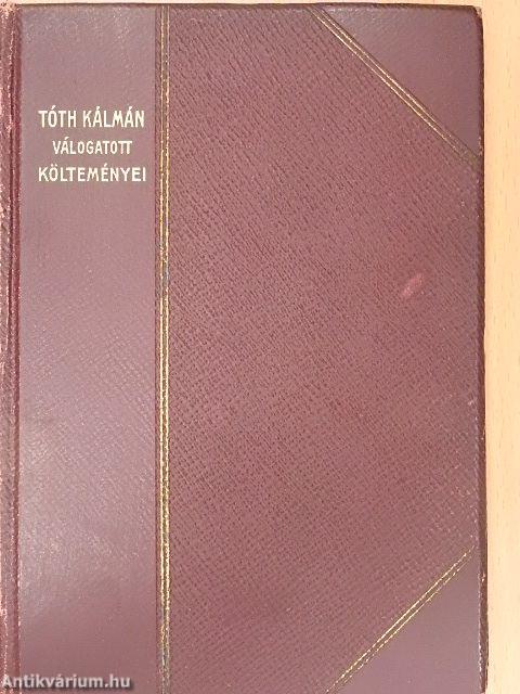 Tóth Kálmán válogatott költeményei