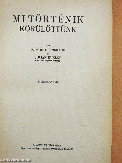 Mi történik körülöttünk