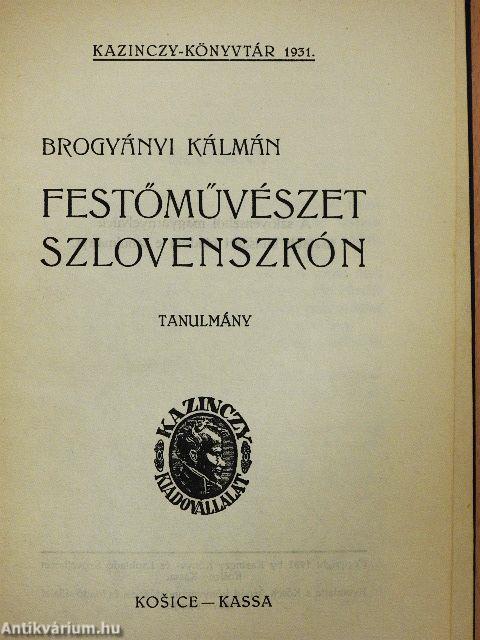 Festőművészet Szlovenszkón