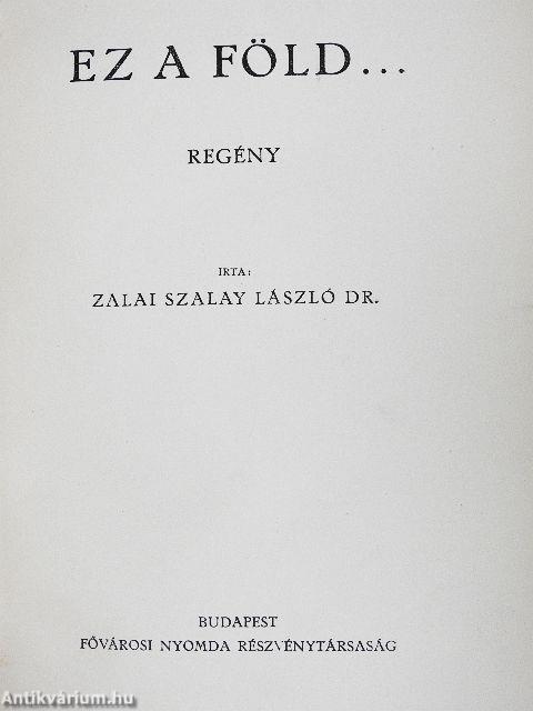 Ez a föld...