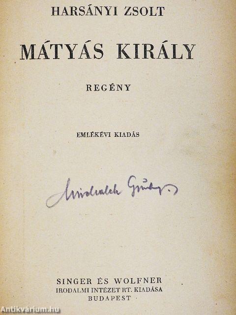 Mátyás király