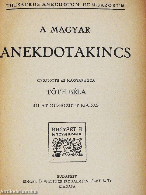 A magyar anekdotakincs
