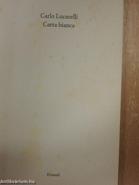 Carta bianca