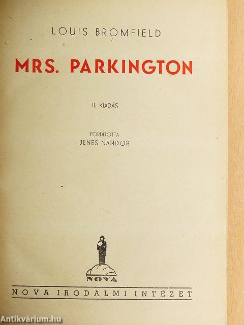 Mrs. Parkington