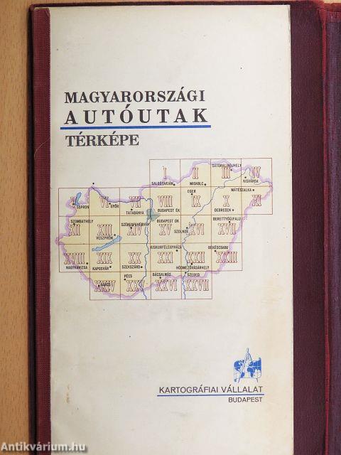 Magyarországi autóutak térképe