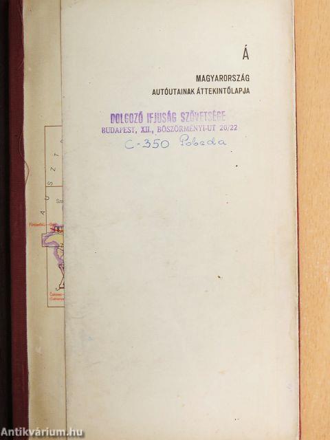 Magyarországi autóutak térképe