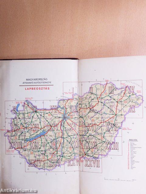 Magyarországi autóutak térképe