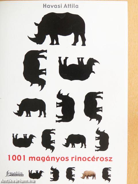 1001 magányos rinocérosz
