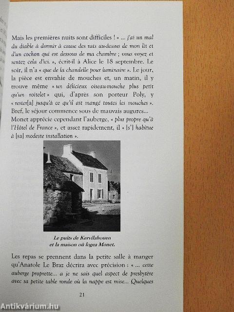 Á Belle-Ile avec Claude Monet en 1886