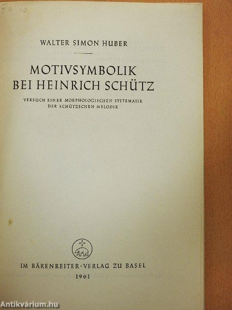 Motivsymbolik bei Heinrich Schütz