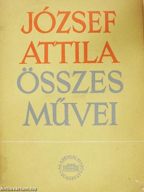 József Attila összes művei IV. (töredék)