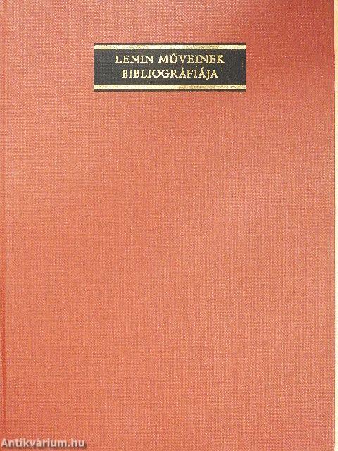 Lenin műveinek bibliográfiája