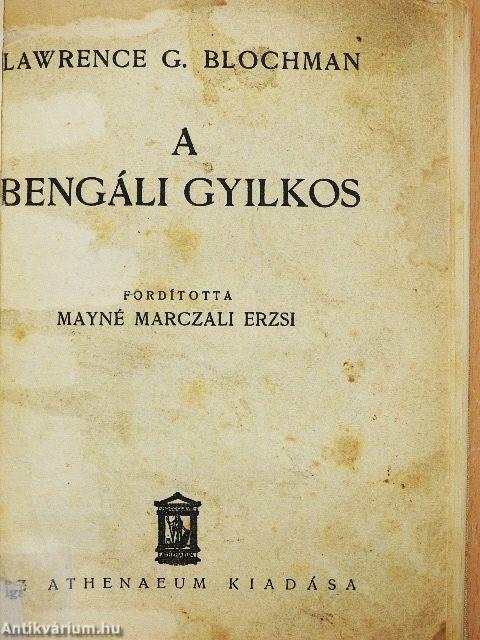 A bengáli gyilkos