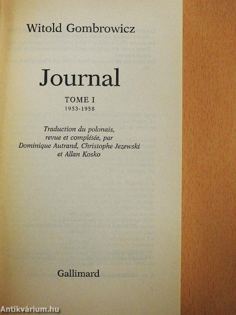 Journal I-II.