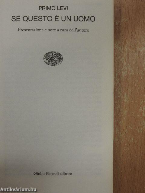 Se Questo é un Uomo