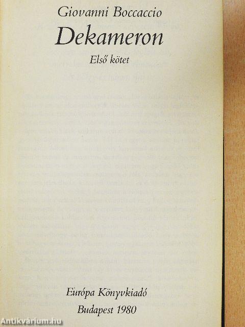 Dekameron 1-2.