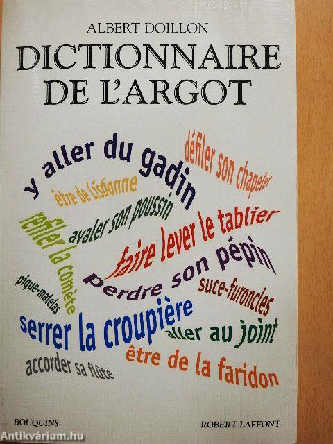 Dictionnaire de l'Argot