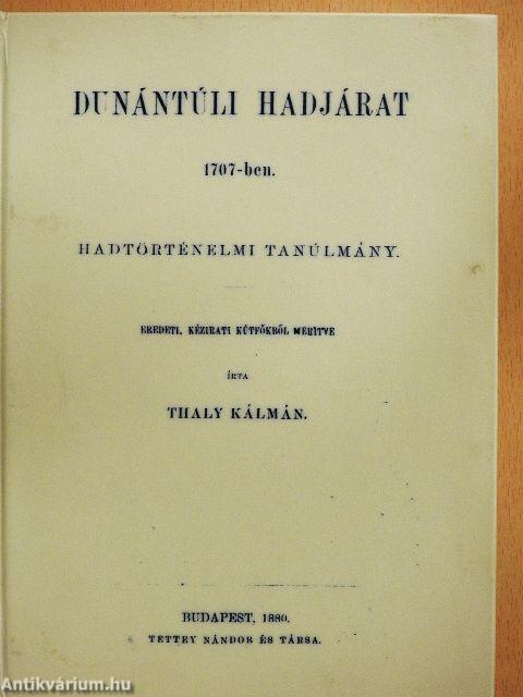 Dunántúli hadjárat 1707-ben