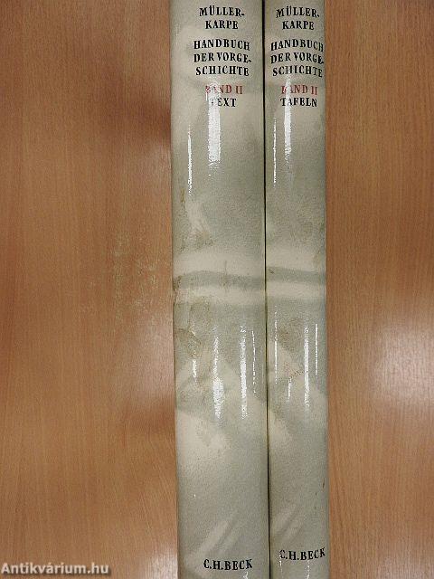 Handbuch der Vorgeschichte II/1-2.
