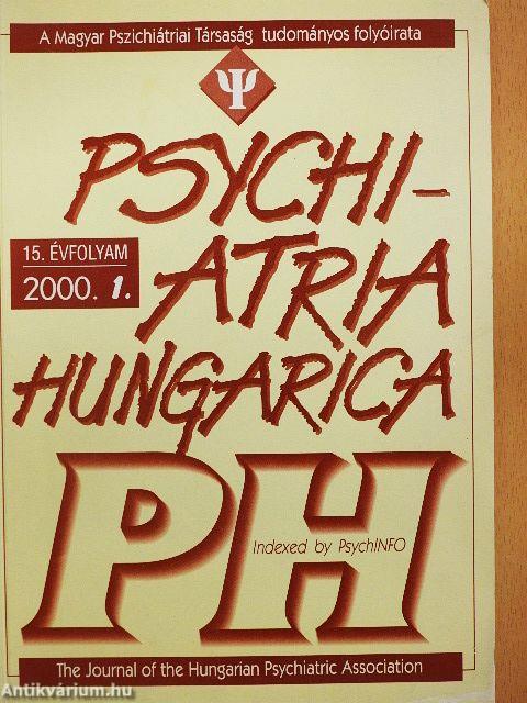 Psychiatria Hungarica 2000/1.