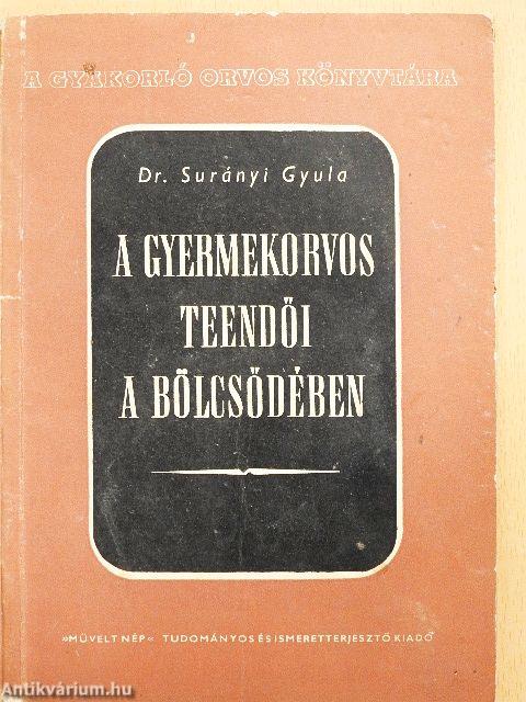 A gyermekorvos teendői a bölcsődében