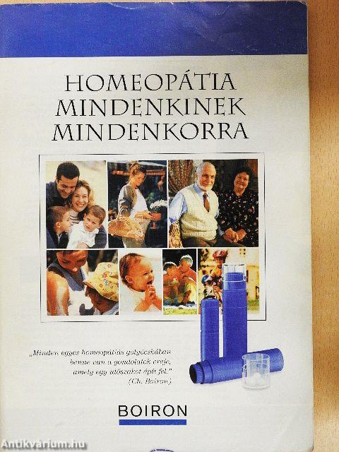 Homeopátia mindenkinek mindenkorra