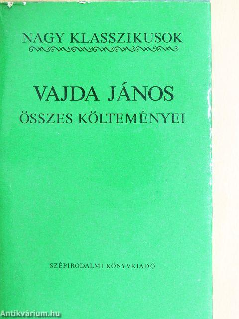 Vajda János összes költeményei