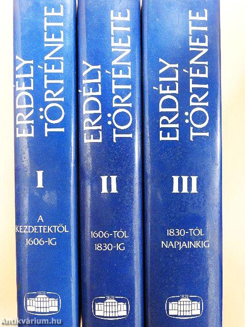 Erdély története I-III.