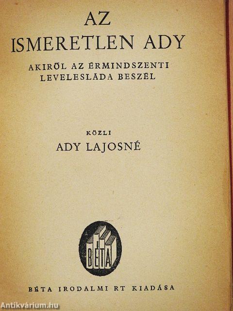 Az ismeretlen Ady