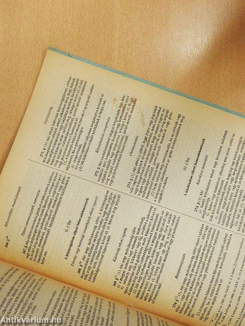 A büntető törvénykönyvről szóló 1978. évi IV. törvény módosításokkal egységes szerkezetbe foglalt szövege