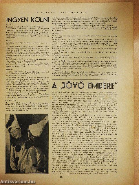 Magyar Uriasszonyok Lapja 1936. január 20.